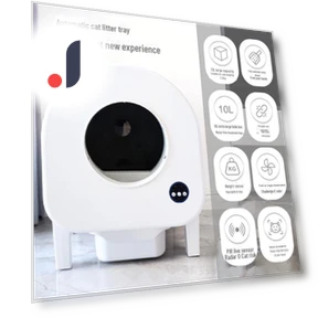 Automatic Smart Cat Litter Box — Training Systems, Pets Land