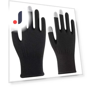 Carbon Fiber Gloves with Three-Finger Touchscreen — Gloves, Warm Land