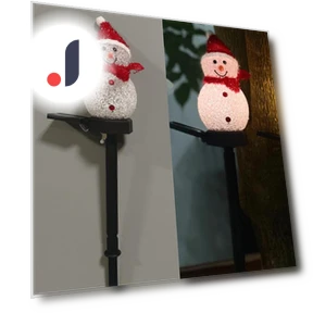 Christmas Snowman Solar Light — Lighted Displays, Smarter than future