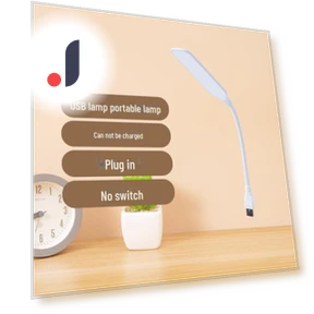 Compact LED USB Reading Light — Reading Lights, AI Supermarket