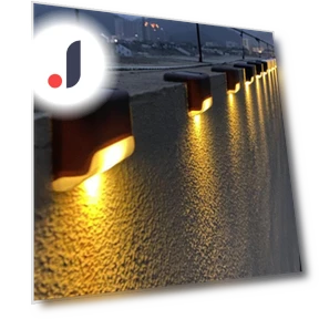 Decorative Outdoor Solar Stair Lights — Garden Illumination, AI Supermarket