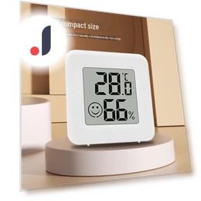 Digital Thermometer and Hygrometer — Home Climate Control, AI Supermarket