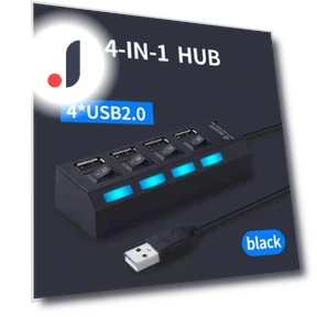 High-Speed USB 3.0 4-Port Hub — USB Hubs, AI Supermarket
