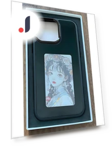 Ink Screen NFC DIY Projection Case — Mobile Devices & Accessories, Super Case