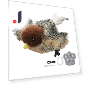 Interactive Cat Toy "Chirping Birds" — Cat Playthings, Uomobo