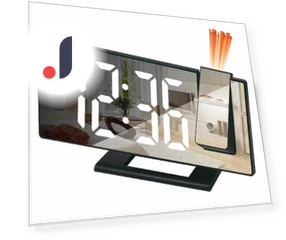 LED Alarm Clock — Clocks, AI Supermarket