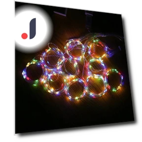 LED Curtain Lights — Garden Illumination, AI Supermarket