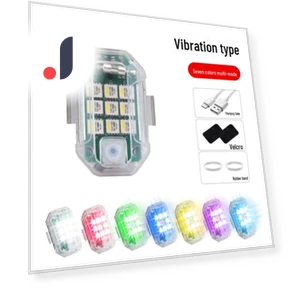 LED Flashing Tail Light — Vehicle Safety Signals, AI Supermarket