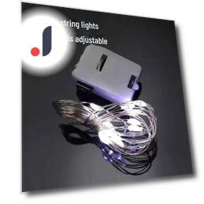 LED Flower Star Garland — String Lights, AI Supermarket