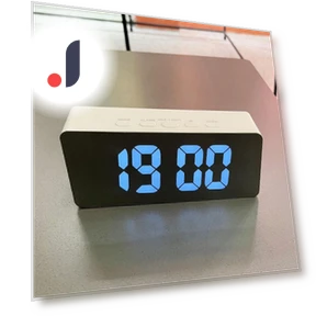 LED Mirror Alarm Clock — Clocks, AI Supermarket