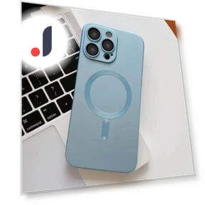 Magnetic Wireless Charger and Soft Case — Phone Accessories, AI Supermarket