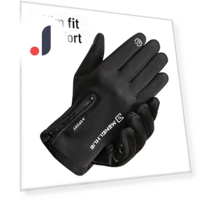 Men's Autumn-Winter Waterproof Touchscreen Cycling Gloves — Gloves & Mittens, Warm Land