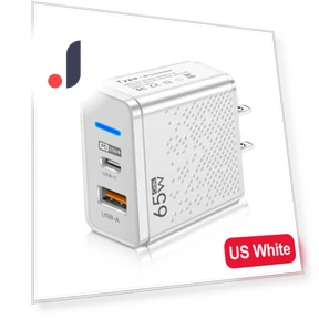 Multi-port USB and PD Type-C Charger with LED — Chargers, Home of smartphone & tablet accessories