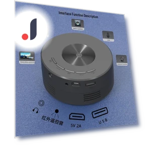 Portable Mini Projector HD — Home Theater Projectors, Smarter than future