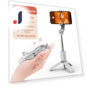 Selfie Stick with Portable Light and Multi-functional Desktop Tripod — Selfie Sticks, Smarter than future