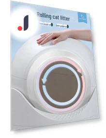 Semi-Automatic Smart Cat Litter Box — Litter Boxes, Pets Land