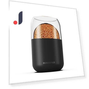 Silent USB Air Humidifier with Two Nozzles — Air Moisturizers, Small Appliances