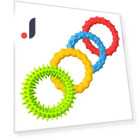 Silicone Touch Bracelet — Blocks, Sholov