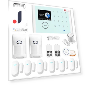Smart Home Alarm System — Smart Home Security, Stone Home