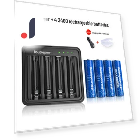 Smart Lock Rechargeable Battery Kit — Batteries, Doublepow Battery