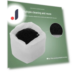 Smart UV Air Purifier — Activated Carbon Air Purifiers, AI Supermarket