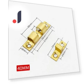 Thickened Copper Ball Touch Door Lock — Catches, AI Supermarket