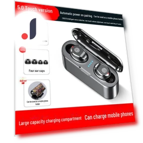 Touch Display Wireless Earbuds — In-Ear Headphones, Best Electronics