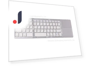Ultra-Thin Bluetooth Keyboard Tri-Fold with Touchpad — Keyboards, Smarter than future