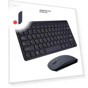 Ultra-thin Wireless Keyboard and Mouse Set 2.4G for Smart TV — Keyboards, Computer boost