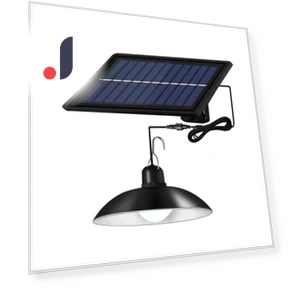 Vintage Solar Split Chandelier — Garden Illumination, AI Supermarket