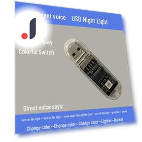 Voice Controlled Smart Lamp — Night Lights, Computer boost