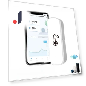 WiFi Temperature and Humidity Sensor — Home Climate Control, TopSky