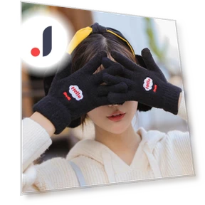 Winter Gloves with Plush Suede — Gloves & Mittens, Warm Land