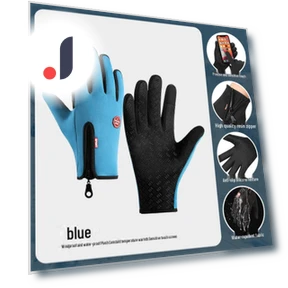 Winter Unisex Bike Gloves — Gloves & Mittens, AI Supermarket