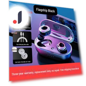 Wireless Bluetooth 5.3 Dual Earbuds with Battery and Digital Display — Phone Accessories, AI Supermarket