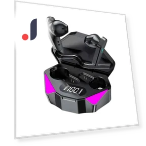 Wireless Bluetooth Gaming Headset with Noise Cancellation and Touch Control — Headsets, AI Supermarket