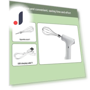 Wireless Electric Mini Whisk — Whisks, AI Supermarket