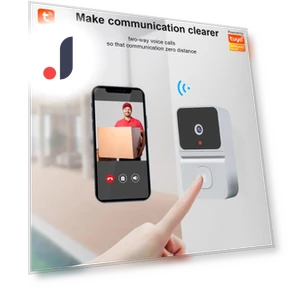 Wireless HD Camera Smart Doorbell — Smart Home Security, coaao