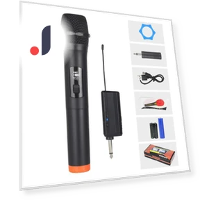 Wireless Rechargeable Microphone for Karaoke and Outdoor Singing — Sing-Along Systems, Smarter than future