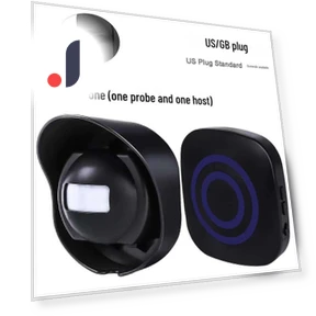 Wireless Waterproof Infrared Induction Doorbell — Push Buttons, AI Supermarket