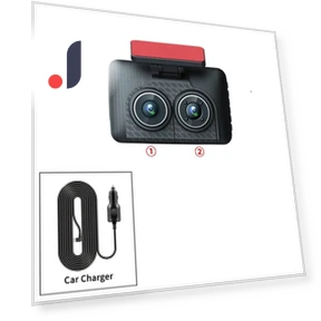 3-channel Full HD 1080P Car Dashcam — Dashboard Cameras, CANKE