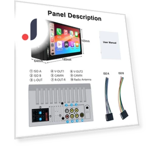 7-inch Carplay Android Auto Player — Stereo Receivers, Auto Accessories Home