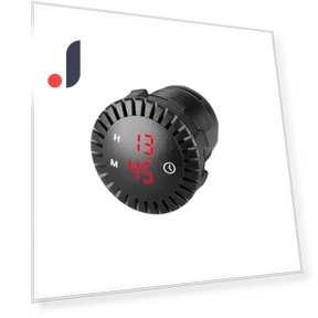 Car Electronic Clock Panel — Clock, Auto Launcher
