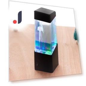 Colorful LED Jellyfish Lamp — Lava Lamps, AI Supermarket