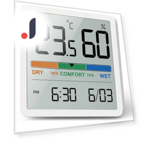 LCD Digital Hygrometer — Home Climate Control, ToyousoniC