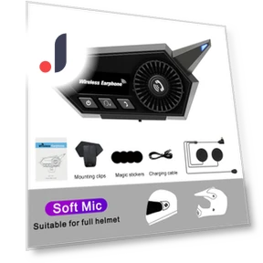 Motorcycle Helmet Headset — Communication, Cars Auto Home