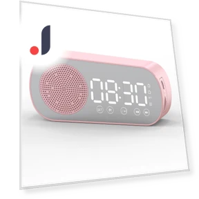Multifunctional Smart Digital Mirror Alarm Clock with Bluetooth Speaker — Alarm, Tooarts