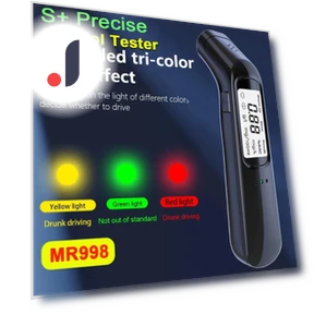 Portable Breathalyzer with Advanced Sensor Technology — Breath Alcohol Testers, Car products franchise town