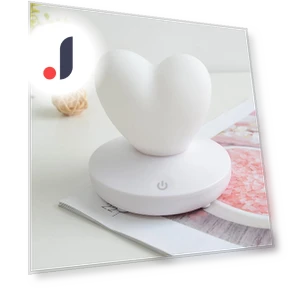 Romantic LED Heart Night Light — Night Lights, Chic Home