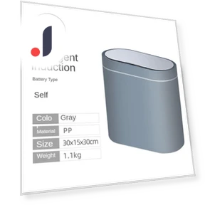 Smart Sensor Trash Can — Kitchen Cans, WTEMPO